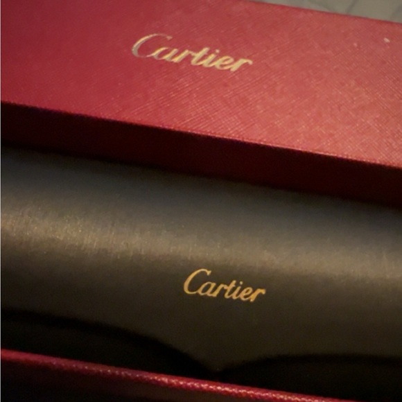 Authentic Cartier men’s sunglasses with custom blue tint - Picture 3 of 11